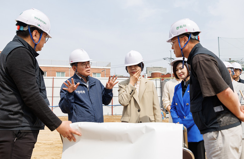 진교훈 강서구청장, 화곡초 지하주차장...